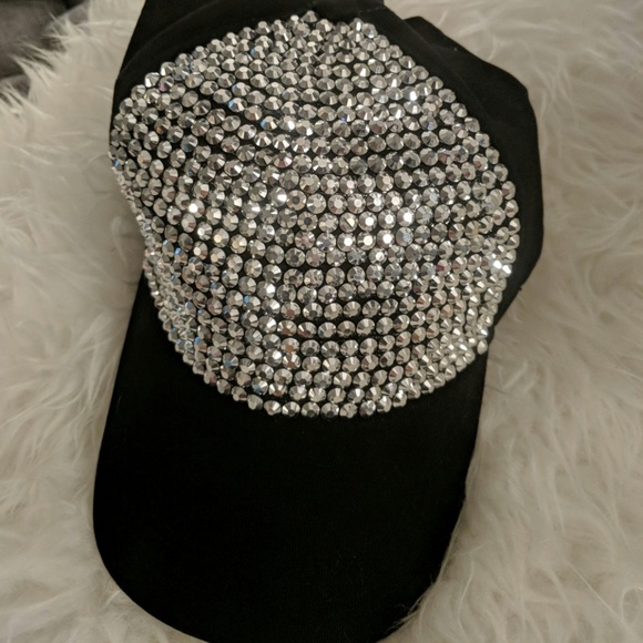 Beautiful blinged out hat - Picture 3 of 4